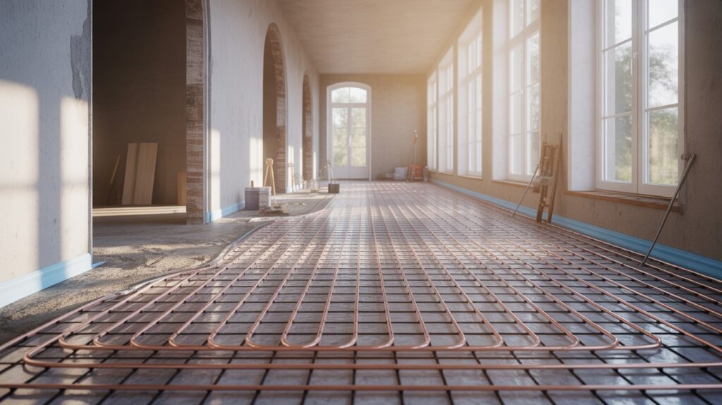 Installation av Golvvärme