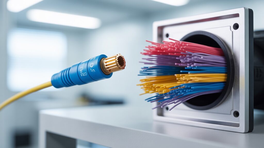 Telekom Fiber Mesh nätverk Nätverksinstallation